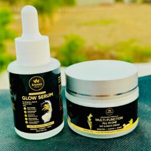Aroxsa Care Glow Serum & Aroxsa Care Multi-Function Day & Night Cream Combo Pack